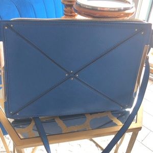 Beautiful in blue clutch